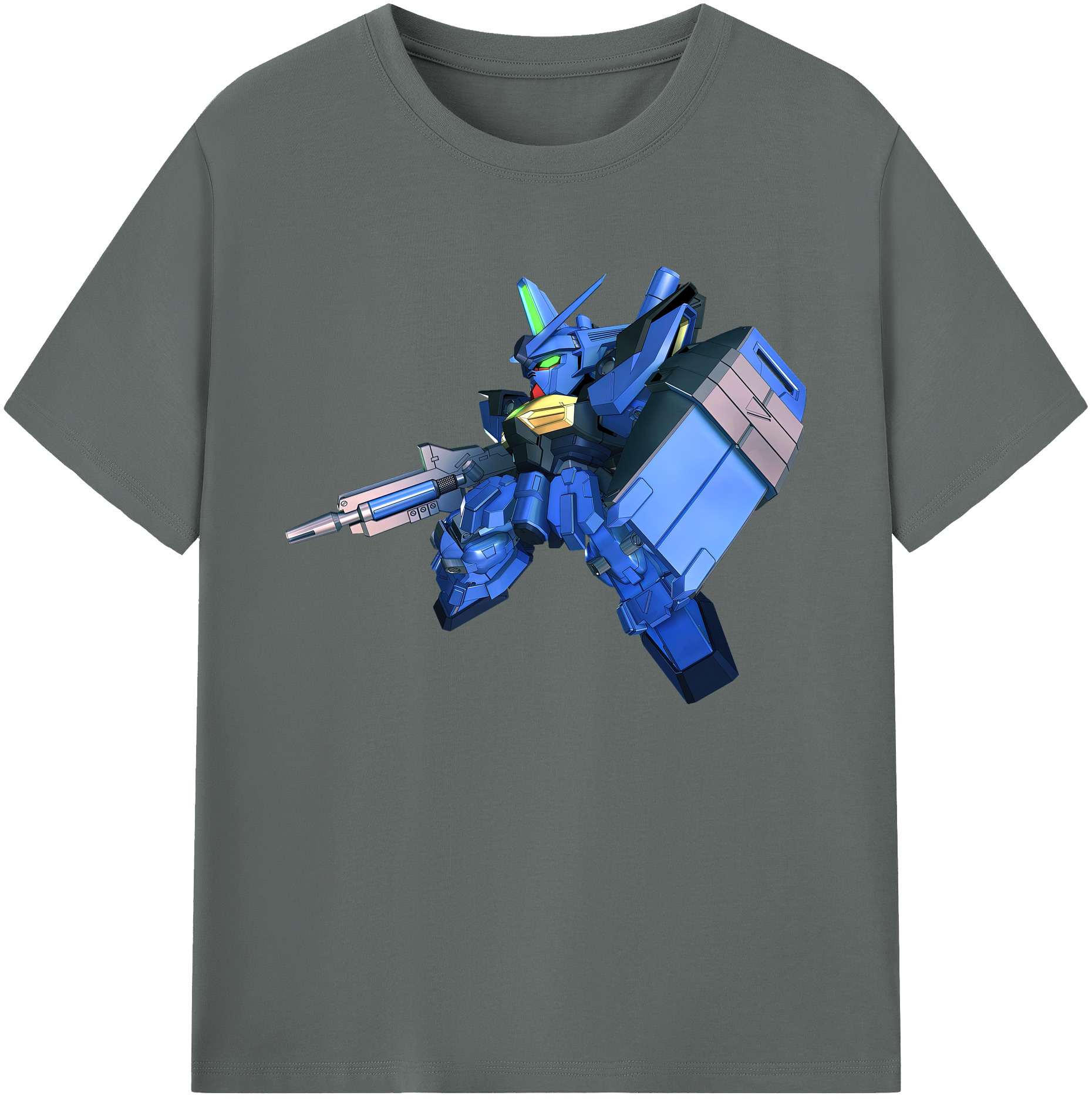 （画像用） 機動戦士ガンダム Mobile Suit Gundam 綿100％ メンズ半袖Tシャツ｜肌触りやわらか＆通気性